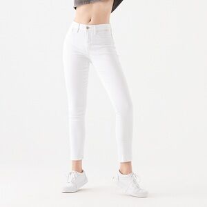 Mavi Women Alissa White Gold Jean Pants Jean Skinny High rise skinny